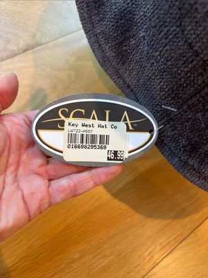 Scala Chenille Cloche Hat Grey NWT One Size thumbnail 6