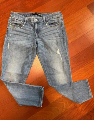 Express Jeans High-Rise Denim thumbnail 1