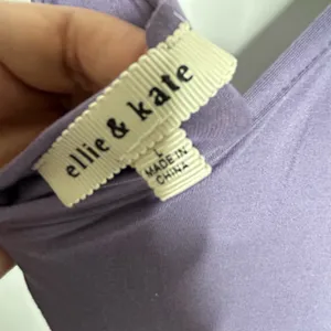 Ellie and Kate Jumpsuit Women Size Large Barrel Leg Full Length purple. thumbnail 6