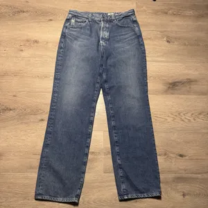 AG Adriano Goldschmied Alexis Straight‎ High Rise Vintage Fit Jeans Blue Size 30 thumbnail 2