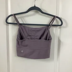 Lululemon Wunder Train Strappy Tank Top in Violet Verbena thumbnail 3