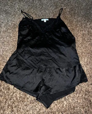 She & Sky Satin Sleep set thumbnail 1