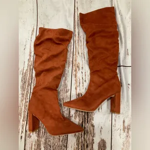 Nwot‎ Public Desire Faux Suede Boots thumbnail 4