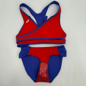 ASICS Beach Volleyball Bikini Set Size Small NEW Reversible UPF Protection NWOT thumbnail 3
