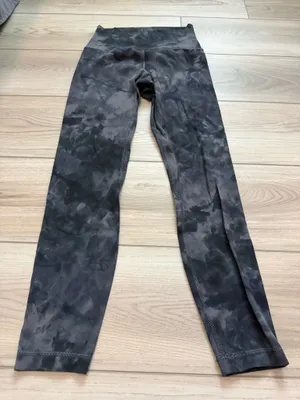 Lululemon Align High-Rise Pant 25" - Diamond Dye Pitch Grey Graphite Grey thumbnail 4