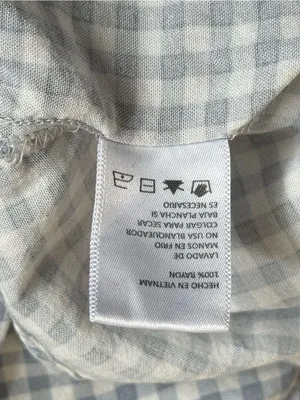 Paper Crane Gingham Crop Top Size Small Preppy Coquette Boho Twee Dainty thumbnail 11