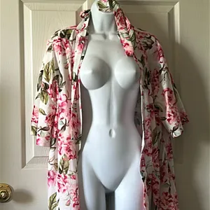 SHOW ME YOUR MUMU Women’s Brie‎ Floral Belted Spring Robe Size O/S thumbnail 8