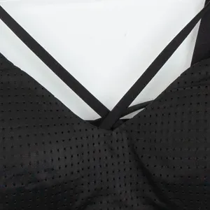 Victorias Secret Sport Black Strappy Sports Bra Womens‎ 34B Lightweight Athletic thumbnail 3