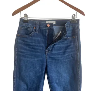 Madwell Jeans Women Blue Skinny‎ Leg Zipper/Button Closure 5 Pocket Denim thumbnail 6