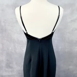 DB Studio Maxi Dress Women Size 4 High Slit Twist Front Formal Prom Gala Y2K 90s thumbnail 6