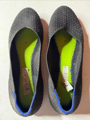 Rothy’s The Daily Knit Flats Women’s Size 10.5 Black Washable Round Toe Shoes thumbnail 3
