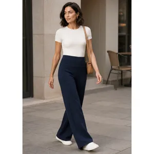 Lululemon Align High-Rise Wide-Leg Pant 31 True Navy Size 0 Nulu thumbnail 3