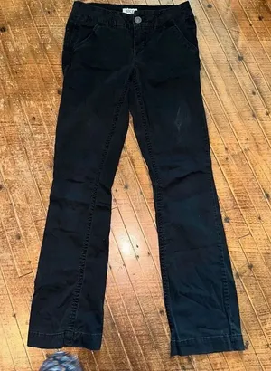 BKE Mollie bootcut black 27L business casual slacks thumbnail 1
