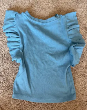 Zara Ruffle Tank Top thumbnail 2