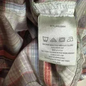 Wrangler pearl snap long sleeved‎ Western shirt Sz S thumbnail 7