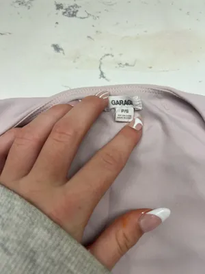 Garage Tank with a square neck line Pink  thumbnail 2