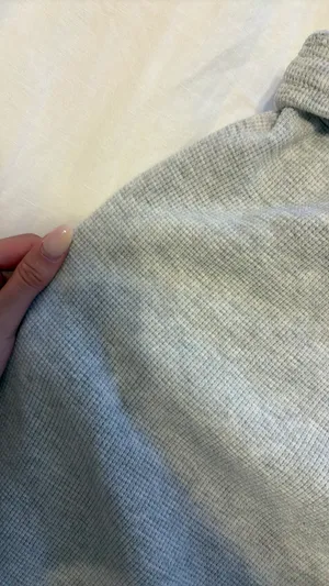 Grey Waffle Brandy Melville Sweatpants thumbnail 2