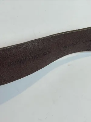Vintage GUESS Italian Full Grain Leather Studded Brown Belt Medium thumbnail 6