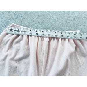 VTG 70s 80s Val Mode Pink 2PC Pajama Set Lace Yoke Cottagecore Coquette Medium thumbnail 12