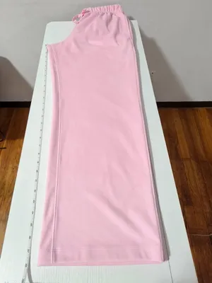 Abercrombie & fitch YPB Restore Wide Leg Pant - Baby Pink - Size S / Short thumbnail 7