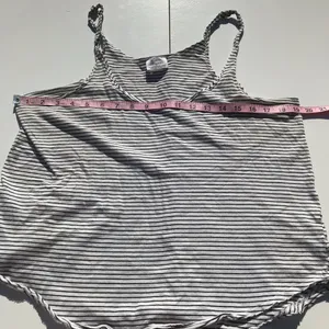 ❤️Zara trafaluc white with black strips tank top thumbnail 3