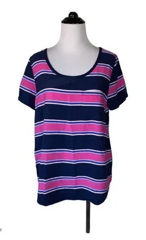 Gap women’s large striped crew‎ tee Blouse thumbnail 1