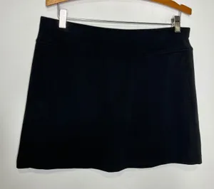 PGA tour black golf skort‎ skirt activewear athletic casual women's size large thumbnail 1