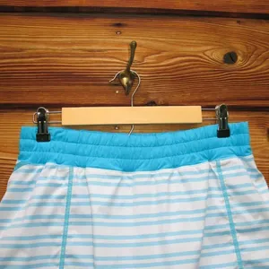 Lululemon Run: Track Attack Skirt Twin Stripe Spry Blue / Spry Blue thumbnail 5