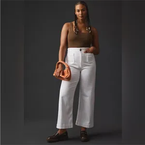 Anthropologie Pilcro Skipper Cropped Wide Leg Jeans thumbnail 2