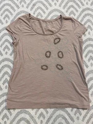 Loft / Ann Taylor Tan Shirt XL thumbnail 1