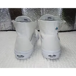 VANS Sk8-Hi Tapered High Top White Women Canvas Sneakers Skate Size M 5.5 W 7 thumbnail 8