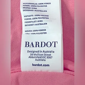 NWT Bardot Rome Diamonte Slip Dress in Blush Pink, size 6 thumbnail 8