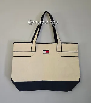 Vintage Tommy Hilfilger Canvas Tote Bag thumbnail 1