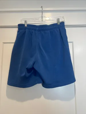 adidas Women's Royal Blue Logo Athletic Shorts size medium. thumbnail 4