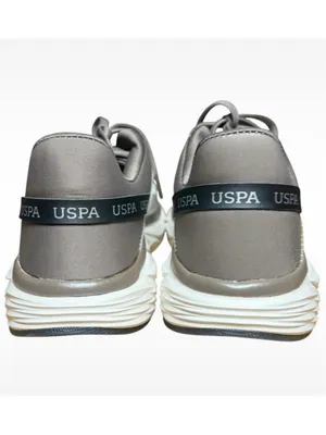 Women's U.S. Polo Assn. Sneakers White and Grey thumbnail 5
