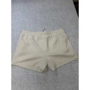 Members‎ Mark Sandwash Shorts Womens XL Cream Elastic Waist 4 Inch Inseam thumbnail 3