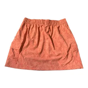 Aspen‎ Cargo Skort Large Orange Tropical Leaf Print Hiking Gorpcore Utility thumbnail 4