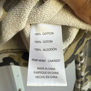 Joe's Jeans sz S Camo Crop Sweater Outdoors Hiking thumbnail 5