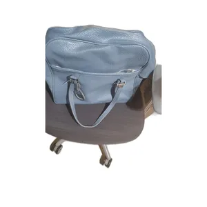 Vintage Sears, Roebuck and Company Luggage Bag Carry On Travel Bag Tote Baby Blu thumbnail 12