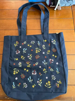 Tote bag Blue thumbnail 1