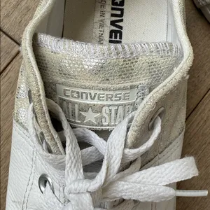 Converse Chuck Taylor All Star Madison leather sneakers metallic animal print thumbnail 5