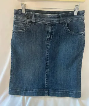 Tommy Hilfiger Indigo Denim Pencil Skirt thumbnail 1