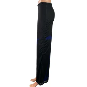 Superdown Women's Black Floral Graphic Print Straight Pencil Maxi Skirt Size S thumbnail 2