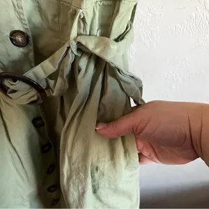 Live 4 Truth Sage Green Button Down Safari‎ Dress thumbnail 4