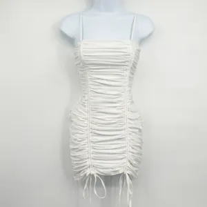 Tiger Mist White Ruched Sexy Bachelorette Party Bodycon‎ Mini Reese Dress Size S thumbnail 2