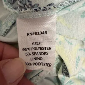 Vanity Halter Top Small Mint Green Geometric Floral Braided Empire Babydoll Boho thumbnail 7