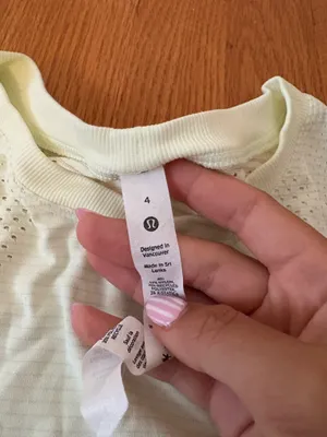 Light Green Lululemon Tank thumbnail 2