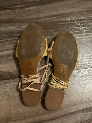 Who What Wear Marlena Woven Tie Up Flat Sandals thumbnail 5