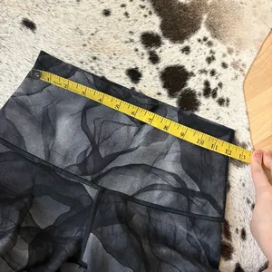 LULULEMON Wunder Under Pant Legging Hi-Rise‎ Midnight Tulle Multi Black Size 6 thumbnail 10