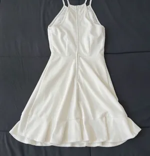 White Halter Dress Size XXS thumbnail 2